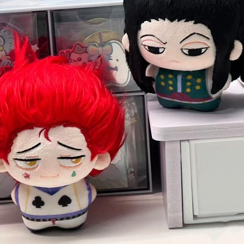 Anime HXH Plush Toys Cute Cotton Soft Stuffed Sea Star Plush Doll Illumi Zoldyck Plush Hisoka Plush Toys Keychain Pendant Gifts