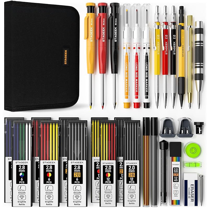 

STAGEEK architectural mechanical pencil set