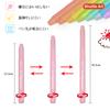 Shuttle Art Highlighter Pastel Solid Fluorescent Fluorescent Light Retractable Gel with Clear for Marking Convenient Storage Pens, Colors, 12-Color