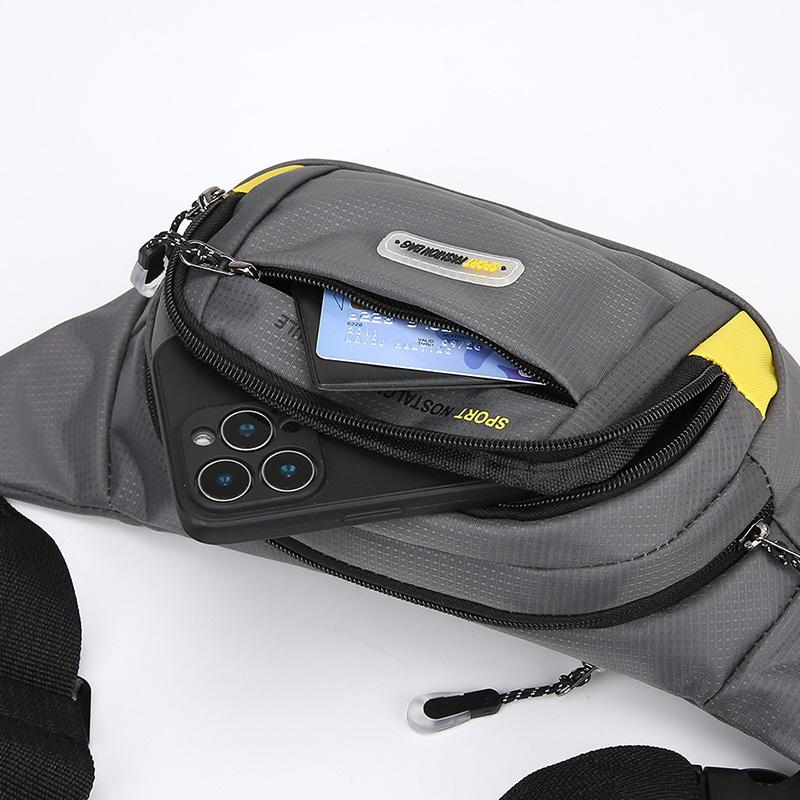 Unisex Mobile Waist Bag - Large Capacity, Water-Resistant, Durable for Work & Travel, Fashion Crossbody Pack Sports Bag