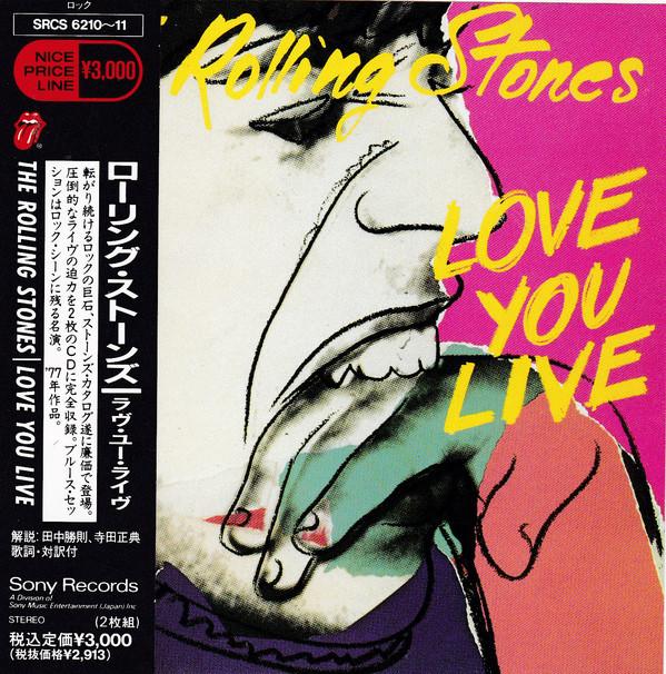 

CD ROLLING STONES - Love You Live SRCS621011 Rolling Stones 1992 Японія Рок Вживаний