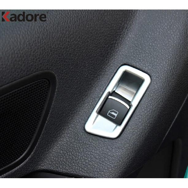 

For Volkswagen VW Tiguan 2012-2014 2015 Matte Car Interior Door Armrest Window Lift Switch Button Panel Cover Trim Accessoeies