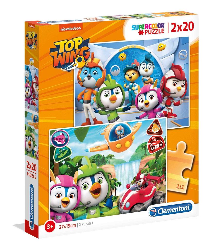 Puzzle Clementoni 30 Pièces La Ferme Aux Animaux - Supercolor, Fabriqué En Italie, Pour Enfants