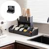 Versatile Paper Cup Dispenser With Wall Mount Feature Cup Organizers Suitable For Restaurants Cafes And Household Use