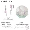 Hot 100 copper Spring Flowers Sparkling Zirconia Bead Charms 3mm Do It Yourself Holiday Exquisite Jewellery Gift Making