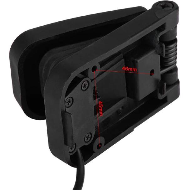 KIMISS Motorcycle Pedal Rubbers ATV Foot Accelerator Throttle Speed Control Universal for Electric Bikes, Scooters, ATV