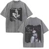Olivia Dean Art Of Loving Tour 2026 Graphic Vintage Washed Tshirt Unisex Unisex Summer Loose Casual Cotton Oversized Tshirts Tops