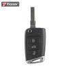 YIQIXIN Flip 3 Button Folding Key для VW Volkswagen Tiguan A7 MQB VII Golf 7 MK7 4 5 Passat B5 B6 Polo Touran для Skoda