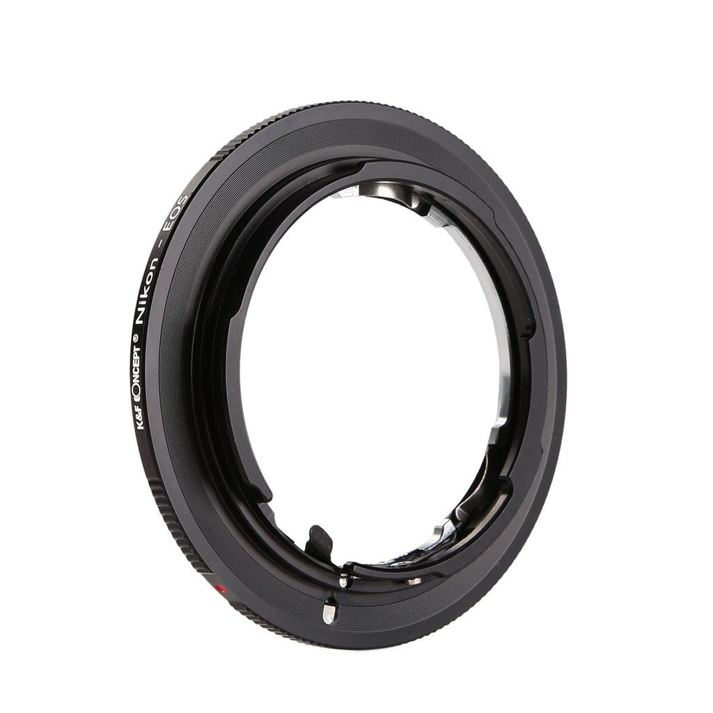 Concept Mount Adapter F Lens To Canon To K&F (Nikon EF) F-Mount EF-Mount (KF-NFEF)