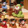 Toy Plush Reindeer Christmas Stuffed Doll Gift For Kids Decorations Bedroom