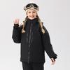 2023 Winter Children's Waterproof Ski Suit - Unisex Hooded, Breathable, and Insulated Jacket