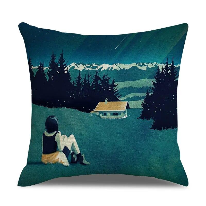 Dream Pillowcase Car Sofa Cushion Cover Home Decor