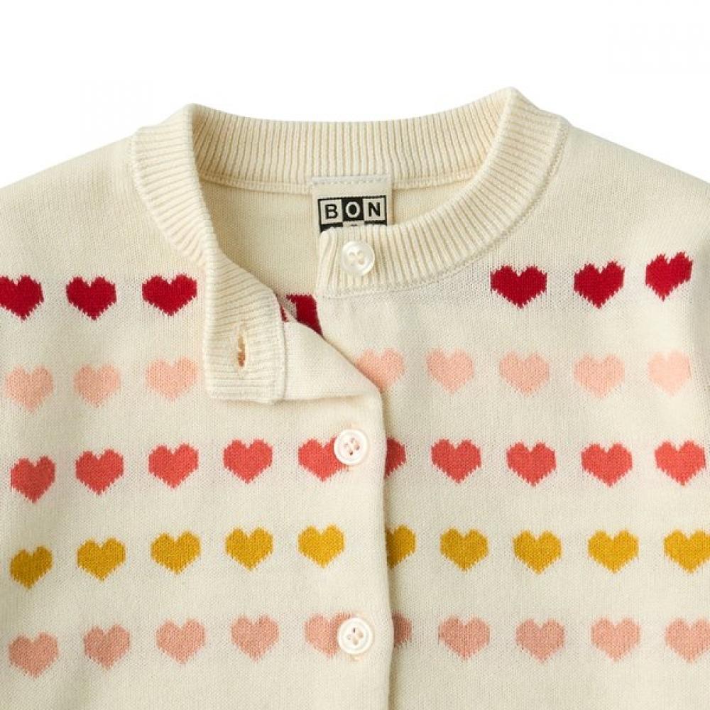 Bonton Multi Heart Cardigan 7617t 200 06