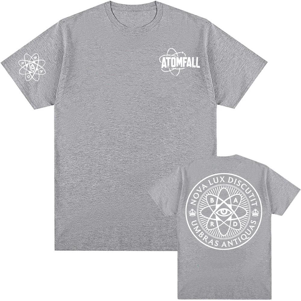 Atomfall BARD Print T-shirt Unisex Streetwear Short Sleeve Cotton Merch Tshirts Casual Hip Hop T Shirt Clothing