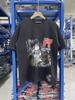 RRR123 Retro Vintage High Quality Printed Pattern Hip Hop Trendy Street Casual Loose Cotton Tshirt Washed Oversized Men Tops
