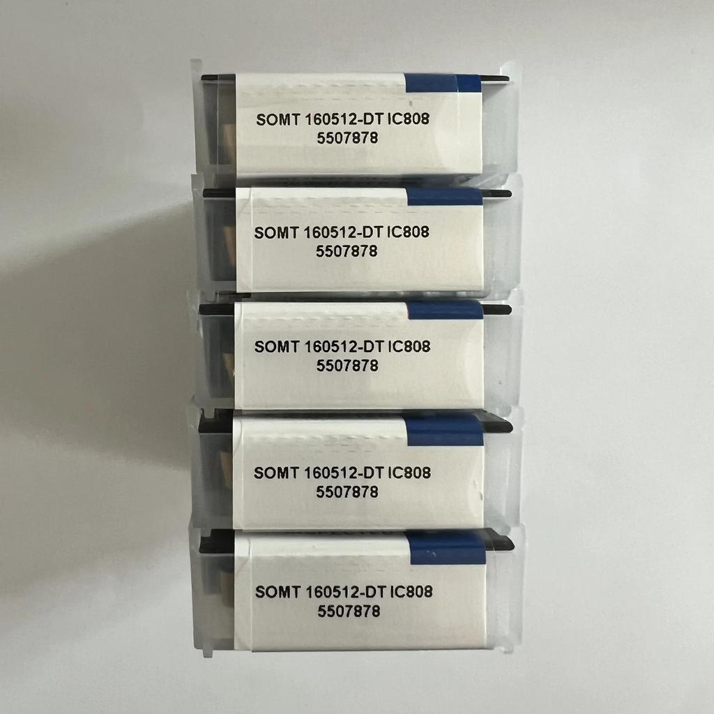ISCAR / SOMT160512-DT IC808 Industrial indexable carbide inserts 10 Pcs
