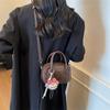 Autumn and Winter Popular Small Bag Women's New Fashion Versatile Messenger Bag High-end Portable Bowling Bag