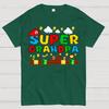 Super Grandpa Cotton Summer Casual Cool Loose T-Shirt