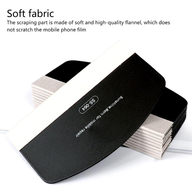 Kratzfestes Schabwerkzeug Handyfolien-Schaber Frontbildschirmfolien-Schaber Werkzeug für Computer-Tablet-Bildschirmfolie