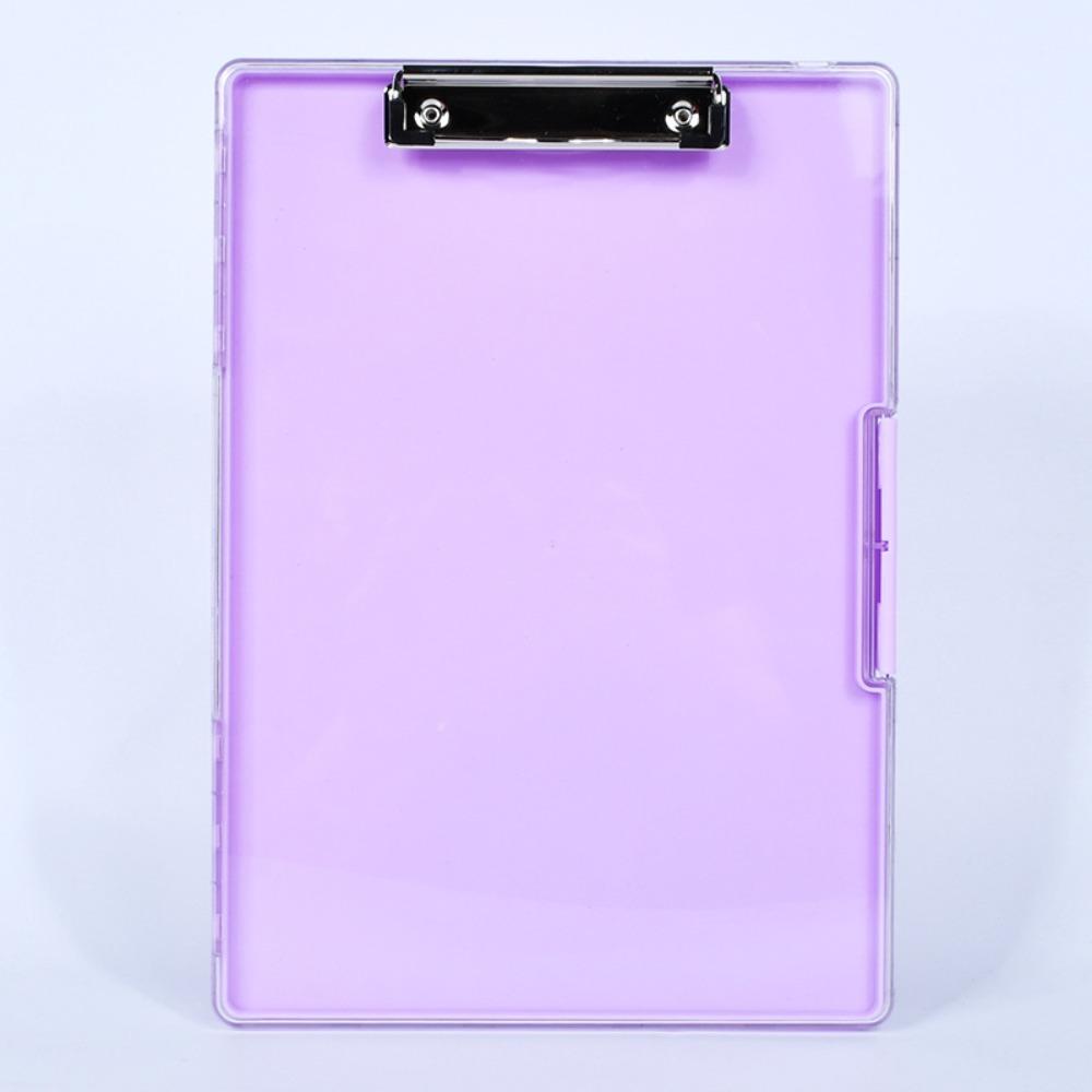 

Double-layer Storage Clipboard High Capacity Clipboard Organizer Writing Board Educational фиолетовый