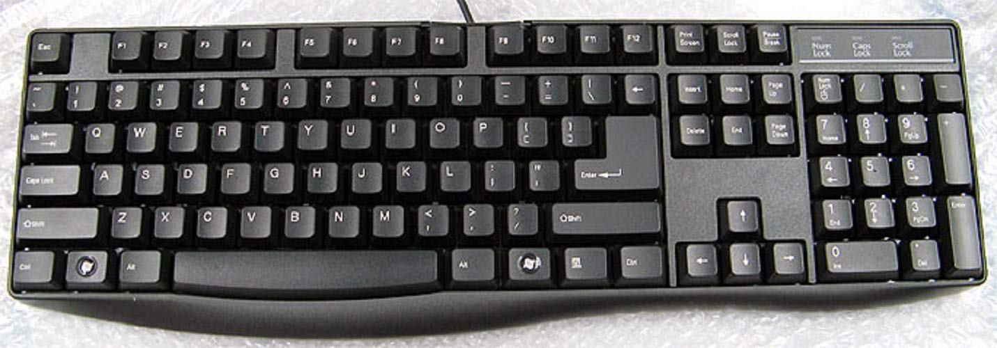 

Solid Year English membrane keyboard ACK-230U-E-BK (USB black/English) чорний