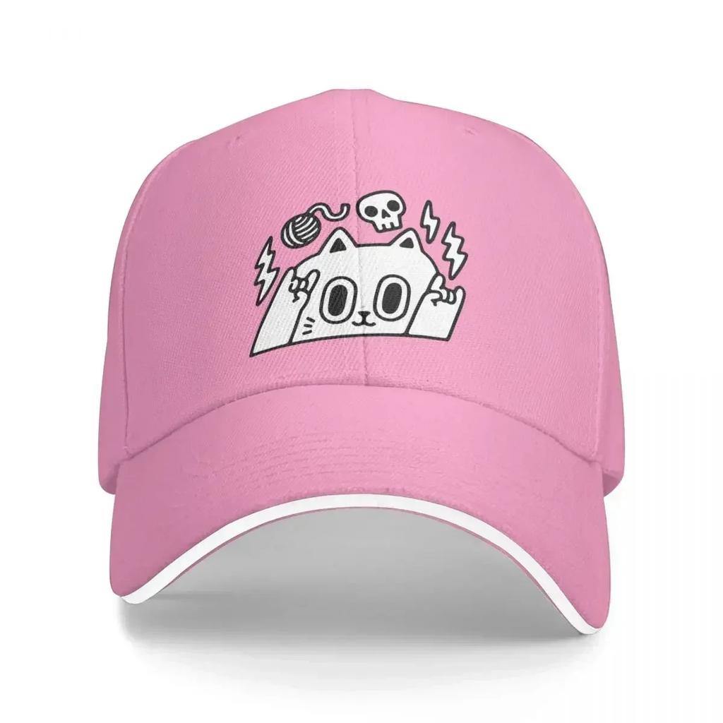 ROCK ON CAT! Baseball Cap foam party Hat Adjustable Hats Baseball Caps Luxury Brand Men Women's
