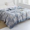 Japanese Throw Blanket Cotton Gauze Towel Four Seasons Bedspread Soft Leisure Blanket Single Double Dormitory Home Sofa Cover