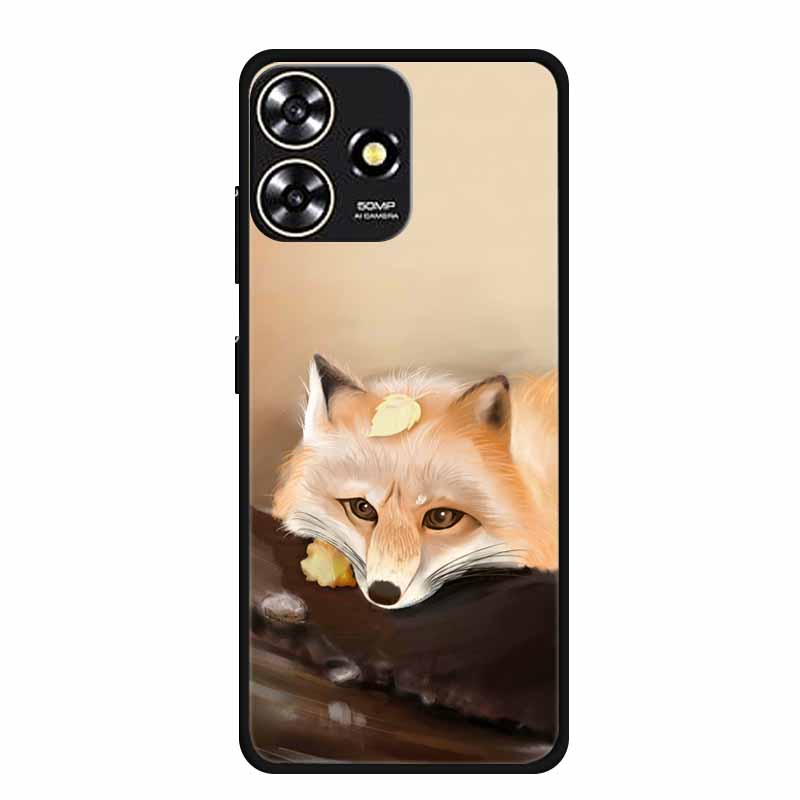 Cool Silicone Cover for ZTE Blade V50 Design 4G Case Printed Fashion Soft Back Cover for Blade V50Design Case Protective Shells