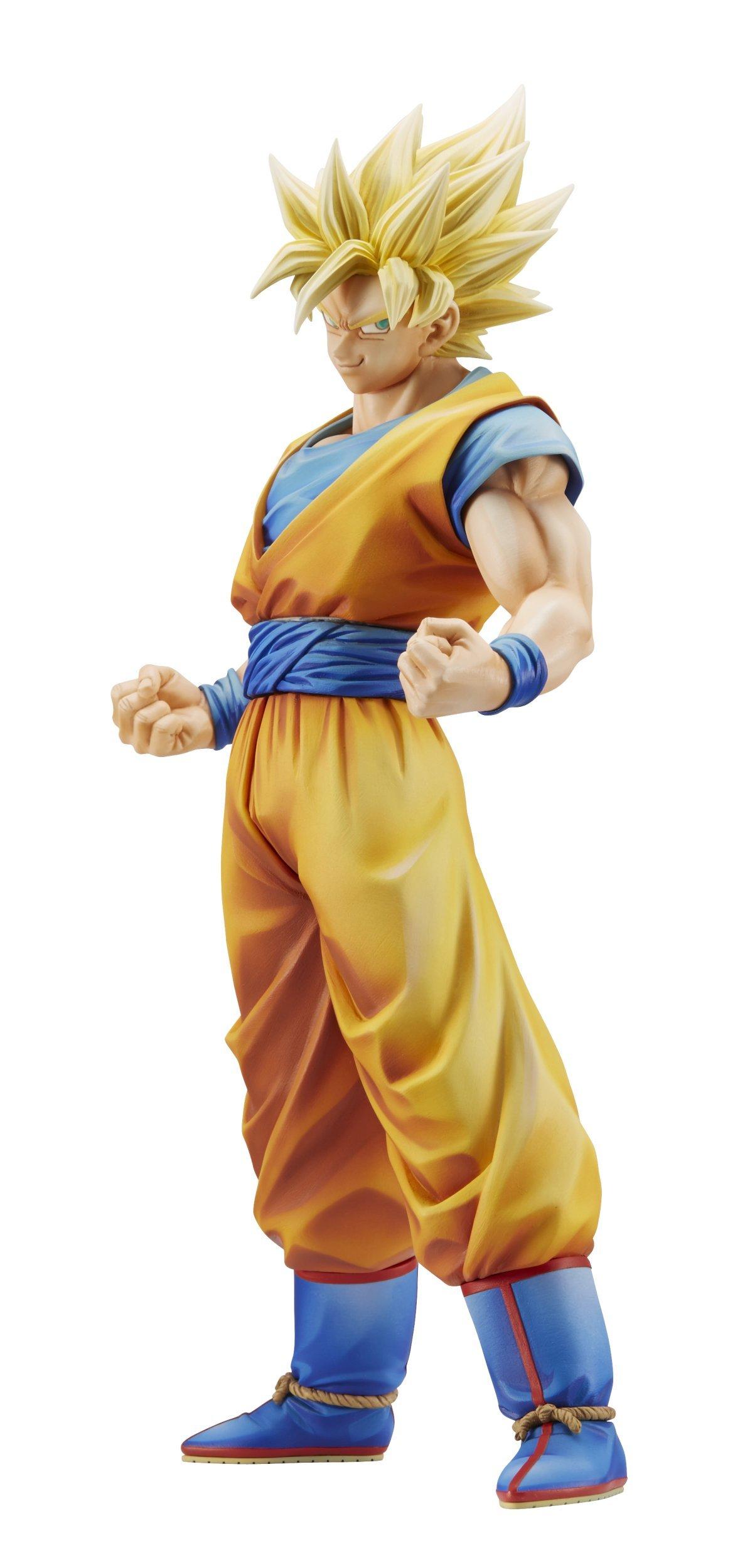 

Dragon Ball Z MASTER STARS PIECE СЫН ГОКУ Сын Гоку Раскрашенная Фигурка Тэнкаити Будокай 250 мм версия. Прибл. золотой