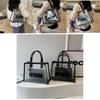 Large Capacity Transparent Jelly Tote Bag For Women Stylish Summer Shoulder Bag
