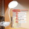 LED Eye-Protection Desk Lamp with Night Light & Clip for Dorms and Bedside Reading - Student Gift