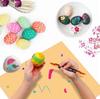 Dual-Tip Acrylic Water-Based Marker Brush Pens - Dududu Head Bestseller