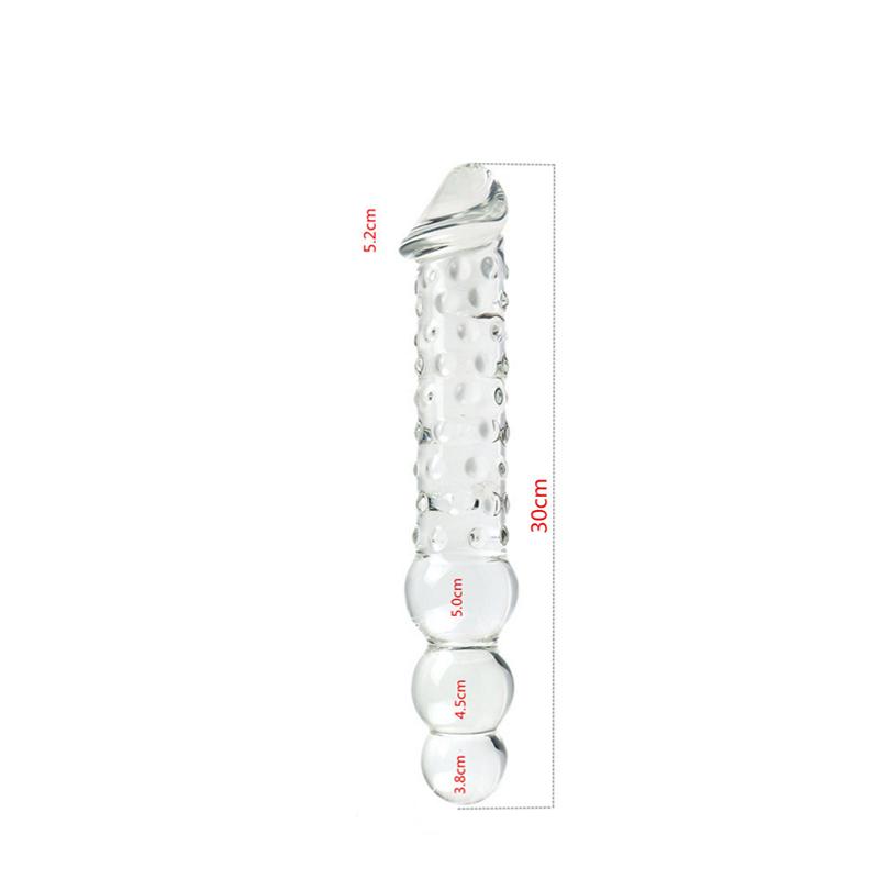 Adult Toys Large Big 11.8 Inch Transparent Massage  Adult Products