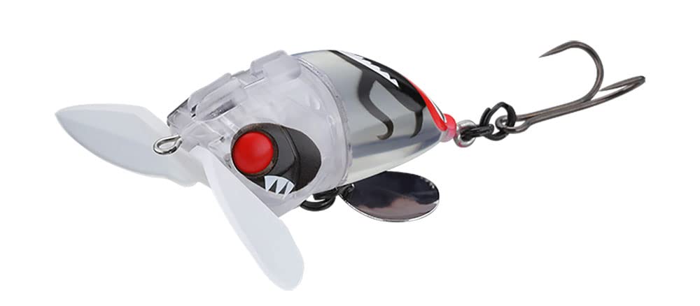 JACKALL Nazzy Bug Baby Clear Nazzy 57mm 16g Floating Catfish Topwater Lure
