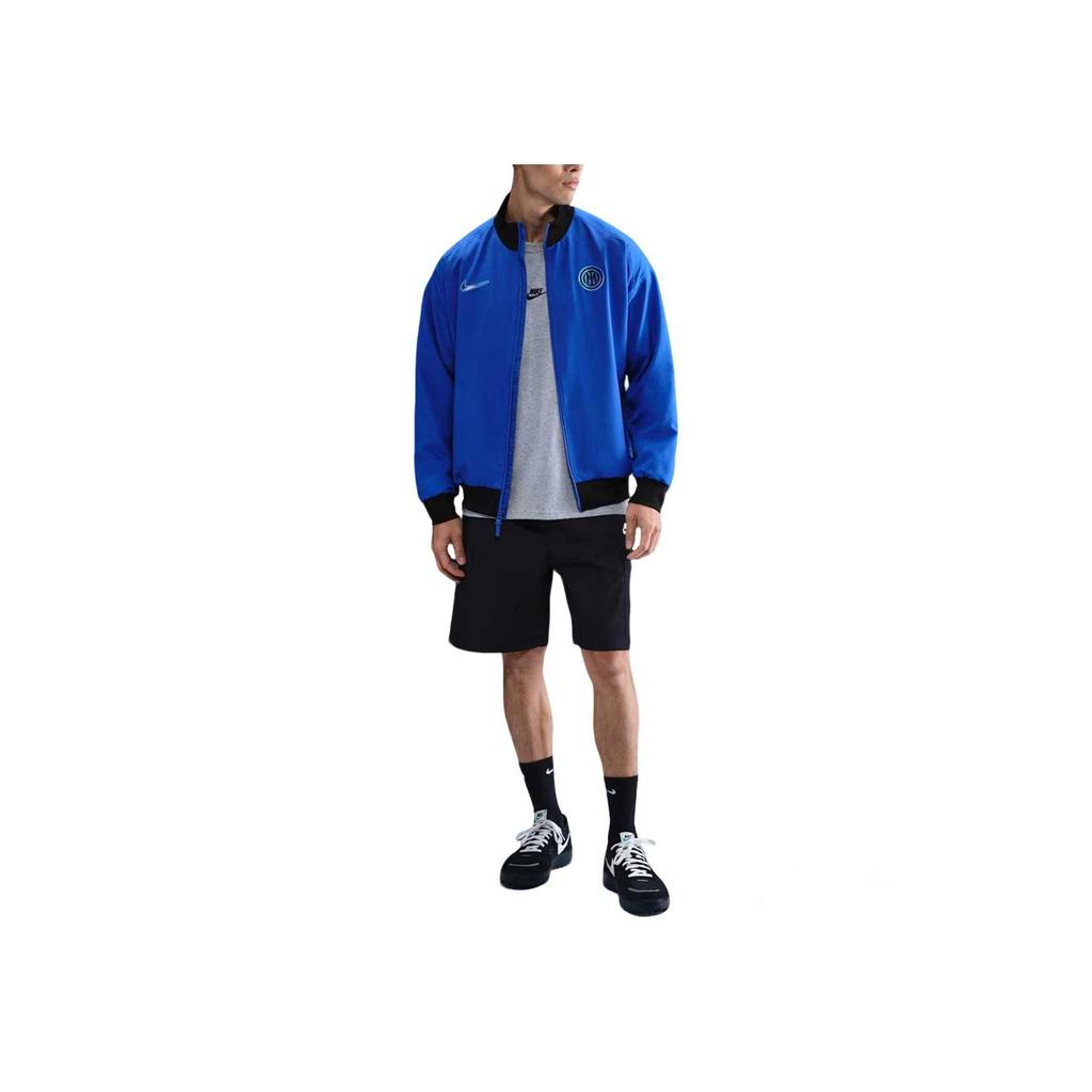 Nike Inter Milan Moisture Wicking Loose Fit Long Sleeve Skin Friendly Jacket Men Jackets HJ6395-438