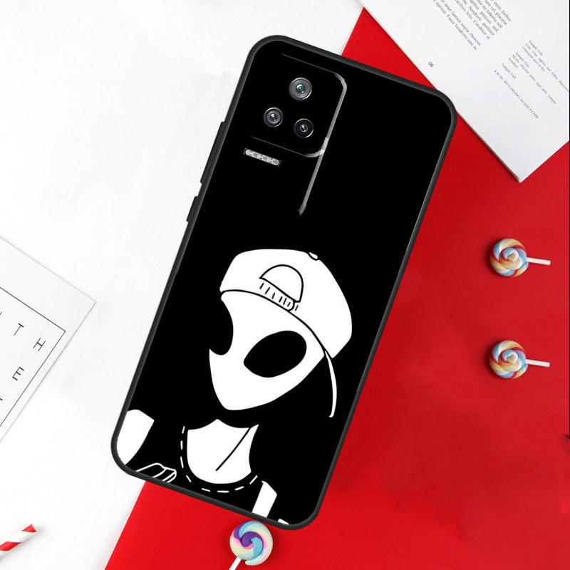 Aesthetic Alien Cover For Xiaomi 14 Ultra 15 13 11T 12T 13T 14T Pro POCO X7 Pro X3 X5 X6 M6 F5 F6 Pro Case