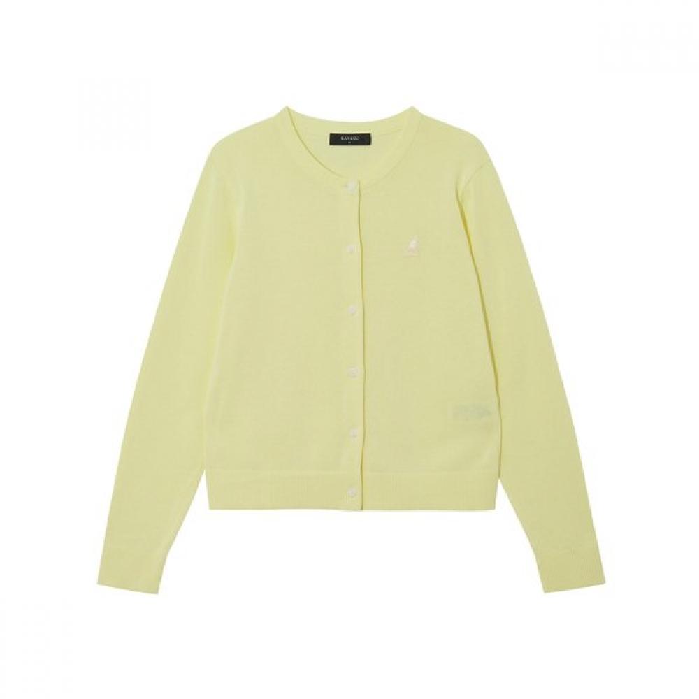 KANGOL Женский базовый кардиган Lemon Krewkn18990 S