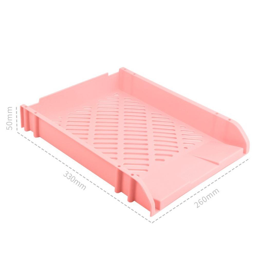 Suport pentru dosare A4 PP Suport de depozitare de birou Cutie nouă pentru dosare de birou Acasă