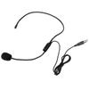 Akozon 3-Pin XLR Headset Microphone Mini XLR Professional Headwear Microphone Ta3F Plug