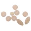 Set of 9 Pieces Saxophone Key Buttons Inlays for Alto/Tenor/Soprano Sax Parts