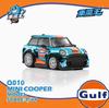 Demon King 1:64 Car Model, the Third Round of  Q-series, Mini Coo Per Electroplated Gulf Coating,  Alloy Chassis, Rich Details