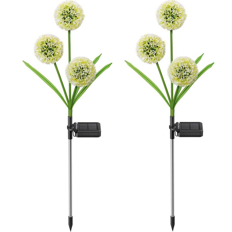 Bright Picture Solar LED Dandelion Outdoor Ground Lights