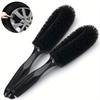 [Durable Tire Brush] Ergonomic Multi-Vehicle Tire Brush | Sparkling Finish, Easy Grip for Efficient, Safe Rim Cleaning - Durable