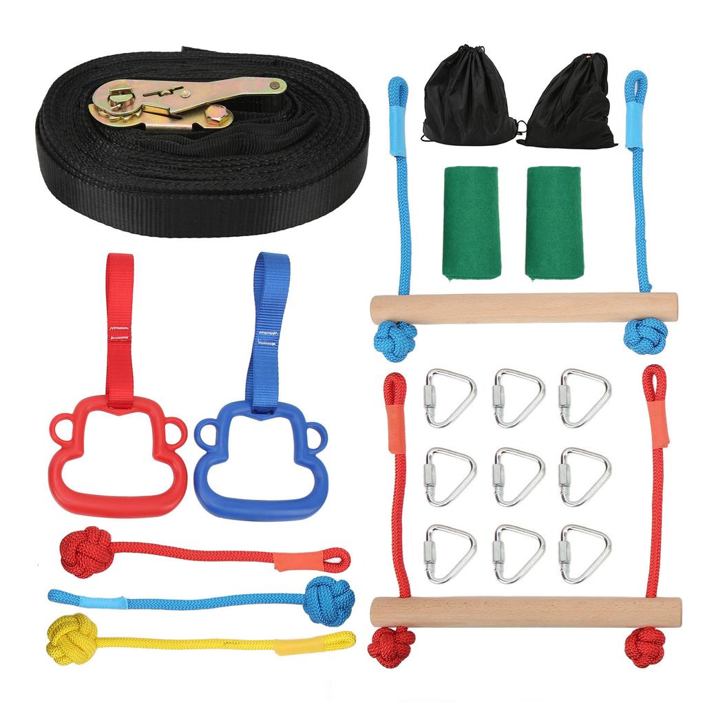 Dětská vnitřní hrazda s kruhy Dětské lezení Děti Vnitřní Venkovní Domácí Aktivita Fitness Kruh Hra