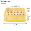 1Pcs With Lid Steamer Basket Handmade Kitchen Cookware Durable Bamboo Steamer  Chinese Food Making