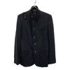 REGULATION Yohji Yamamoto HK-J01-140 17AW Black Notched Single Jacket Jacket 2 blackUsed
