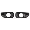 JeCar Car Front Bumper Fog Light Cover Lamp Hoods Decoration For Jeep Wrangler JL JT Gladiator 2018 Up Car Exterior Accessories