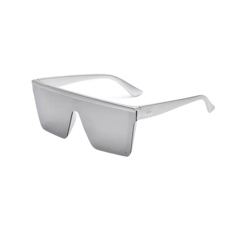 

Fashion Glasses - Frame with Decorative Lens, Perfect Gift Idea Retro square-shaped glasses.