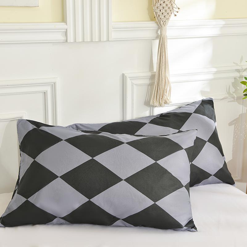 2 pcs Pillowcase Reactive Printed Pillow Cover Home Decorative Pillowcase Cushion Cover