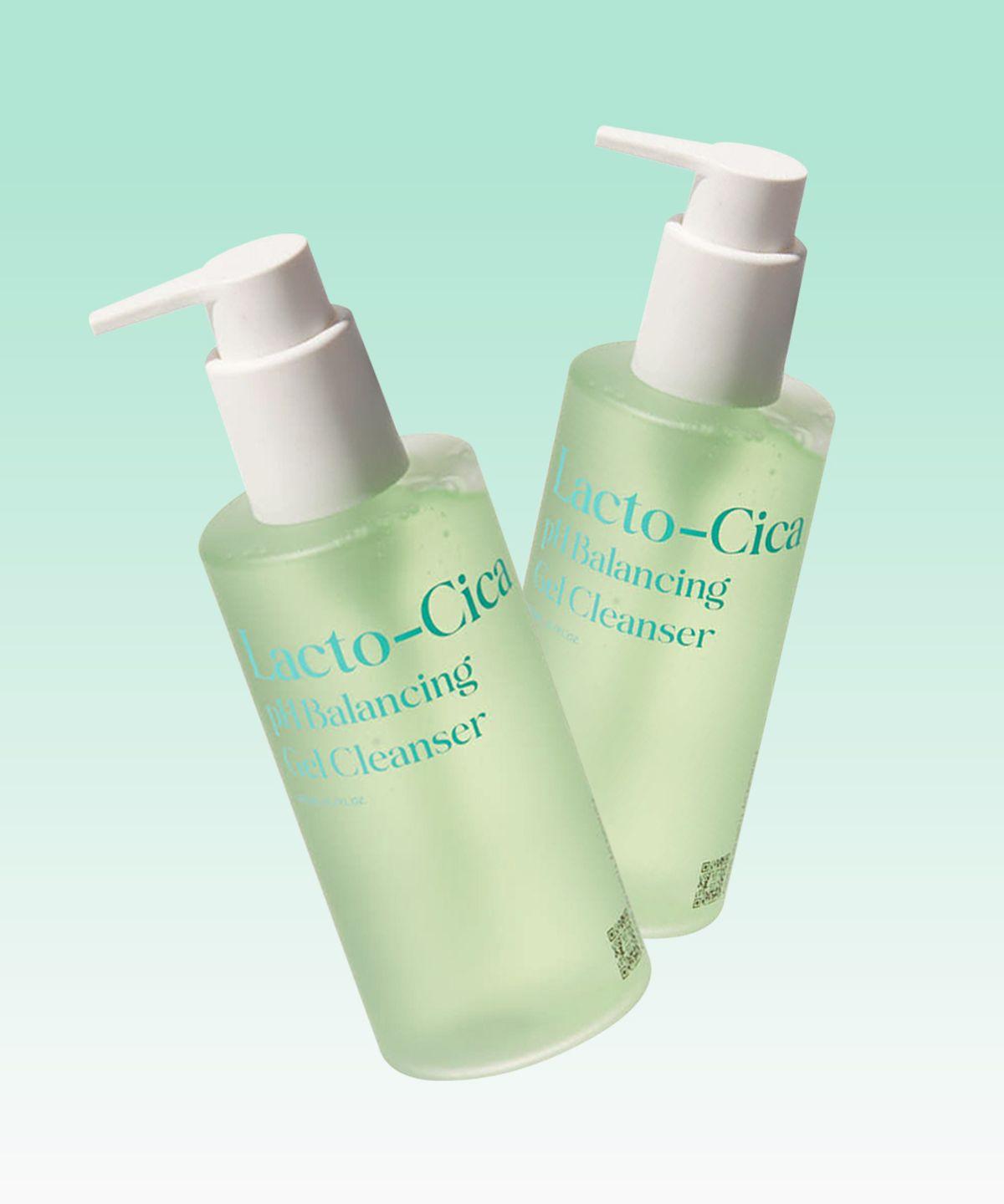 Lacto Cica Mildly Acidic Gel Cleanser (Pack of 2)
